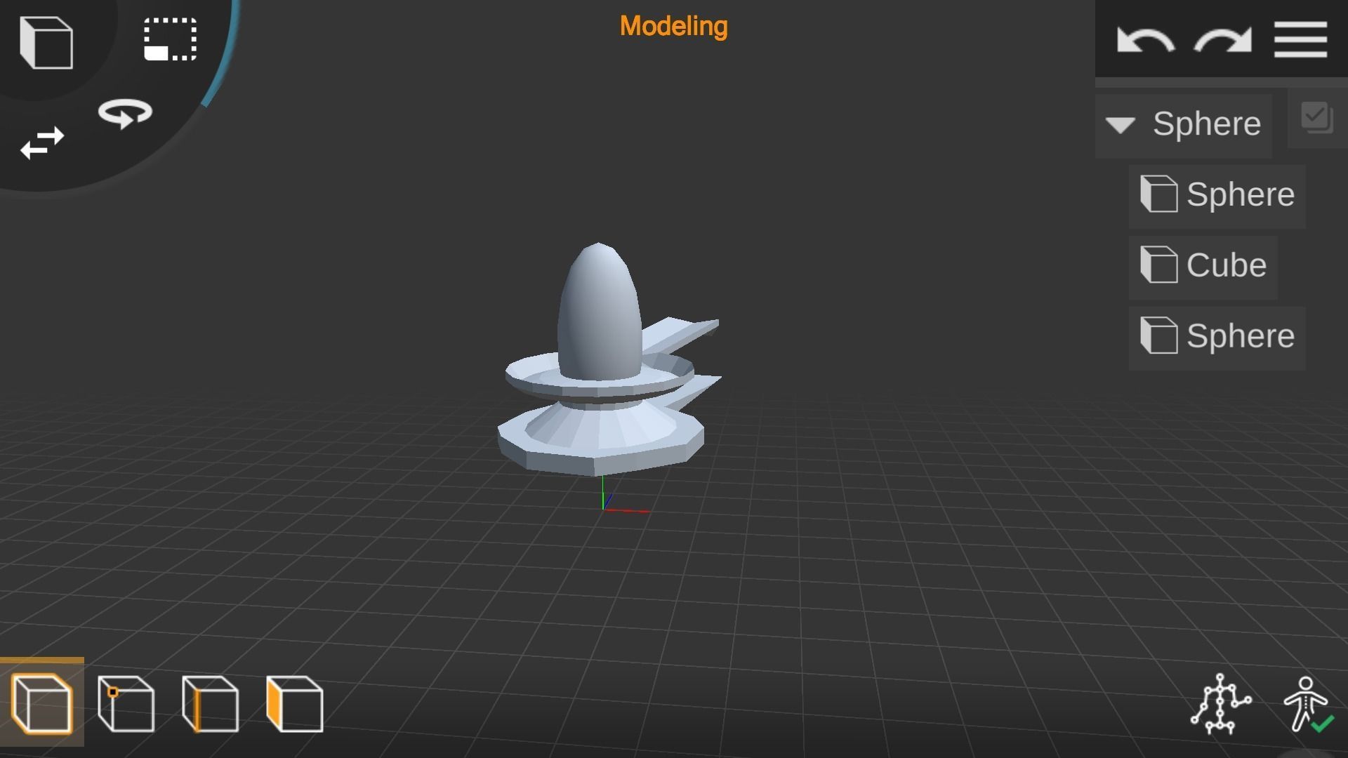 Shivling 3d model rocket launcher 3D model_2