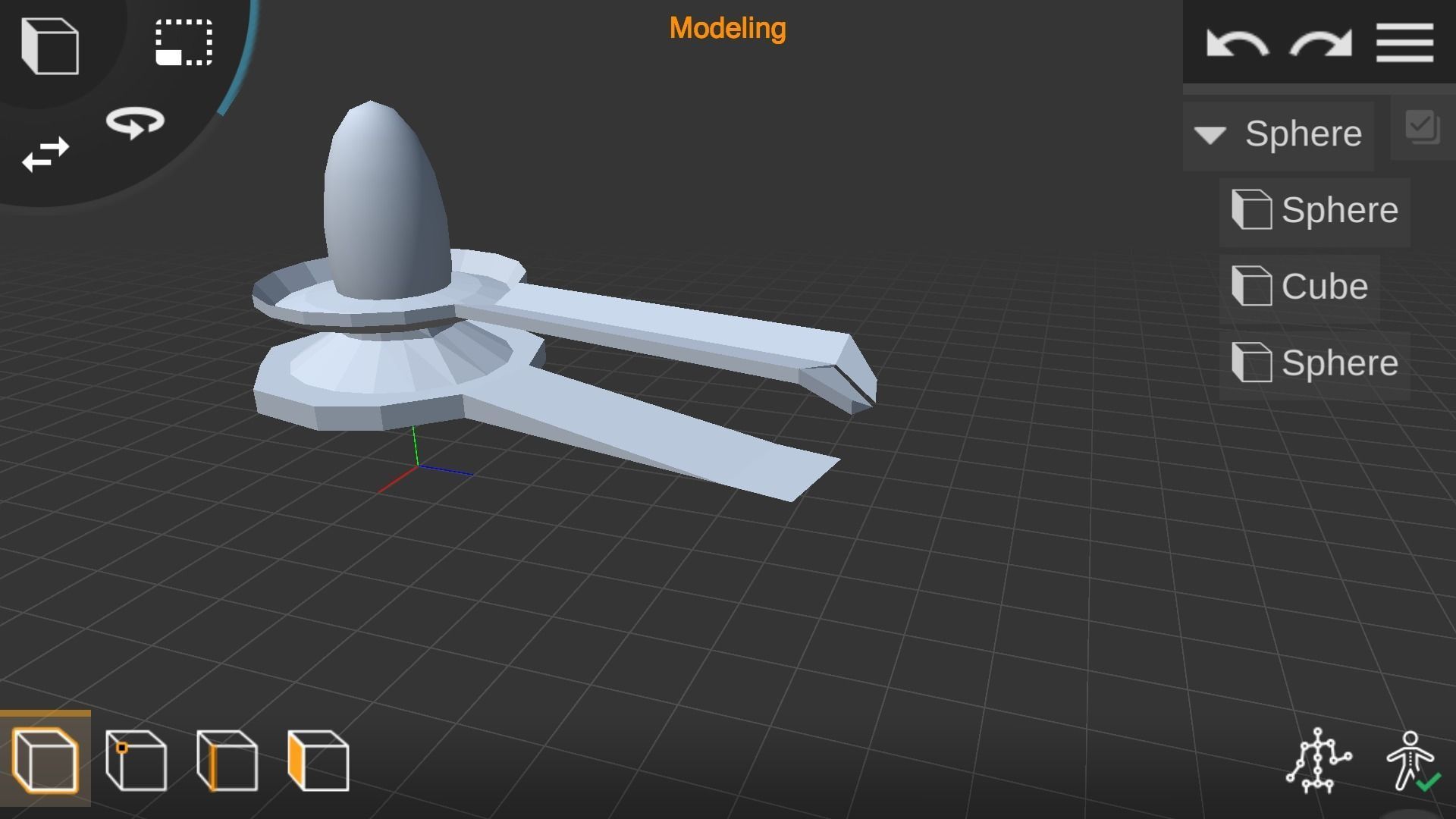 Shivling 3d model rocket launcher 3D model_1