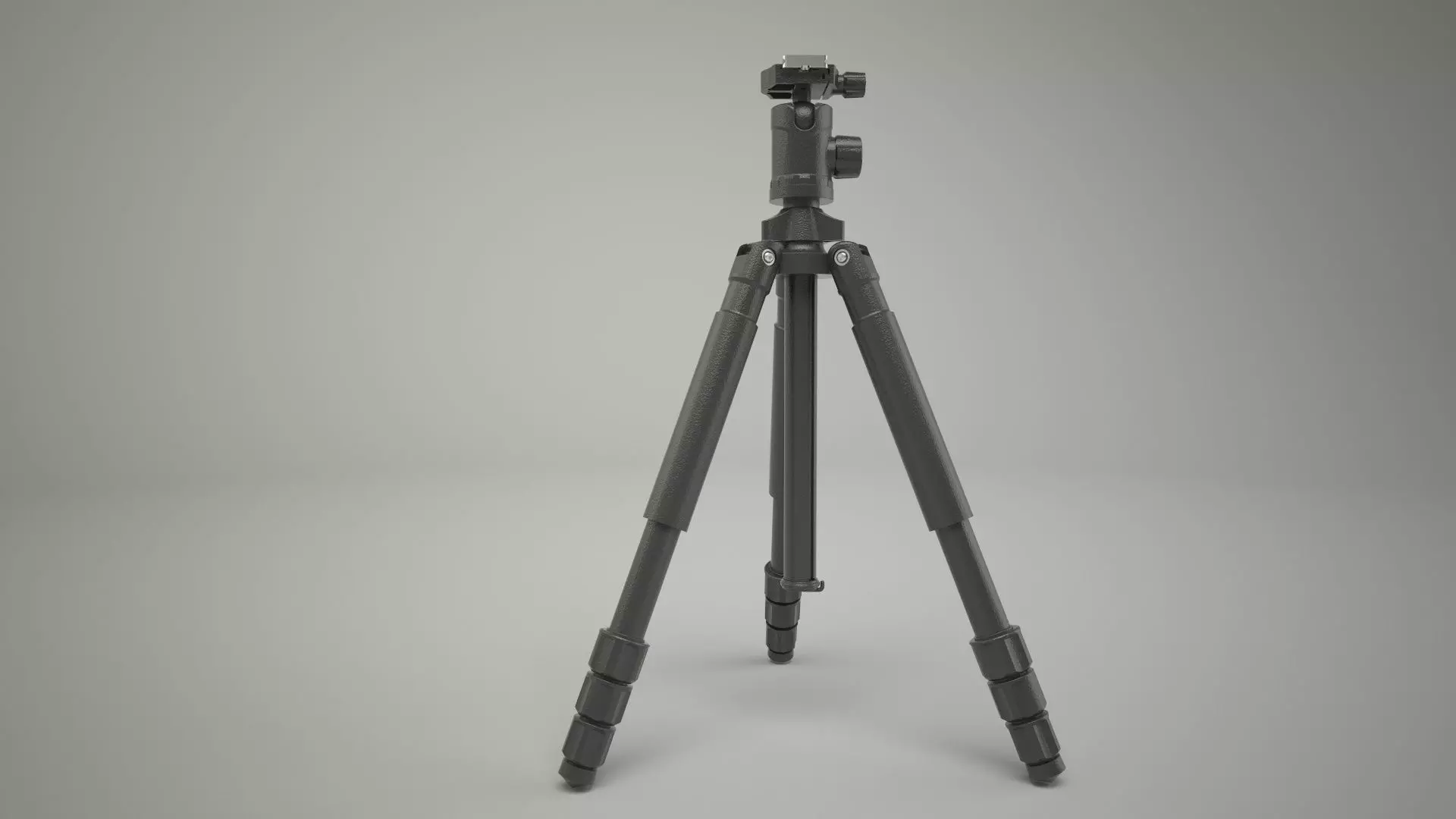 camera tripod manfrotto 204 3D model