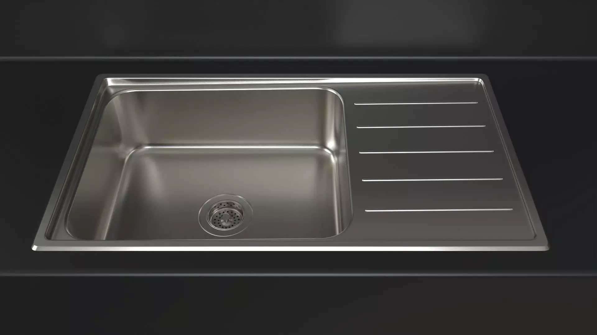 VATTUDALEN sink Ikea 86x47cm 3D model_0