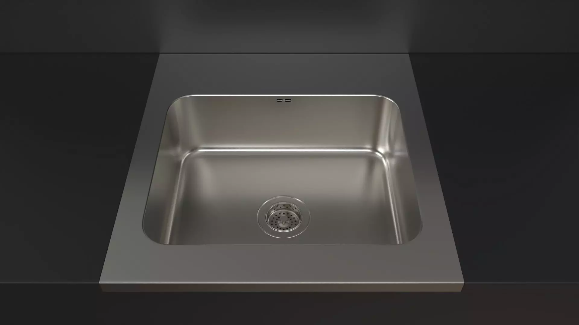 AMMERAN sink Ikea 60x63 5cm 3D model_0