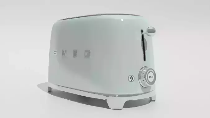 SMEG toaster 3D model