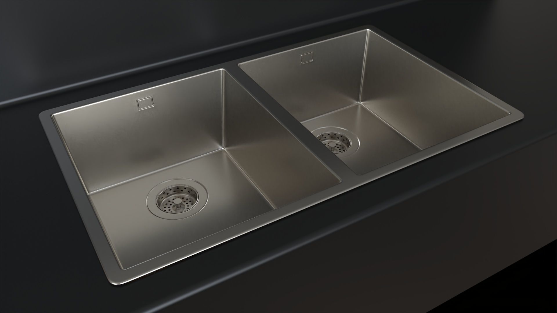 NORRSJON sink Ikea 73x44cm 3D model_2