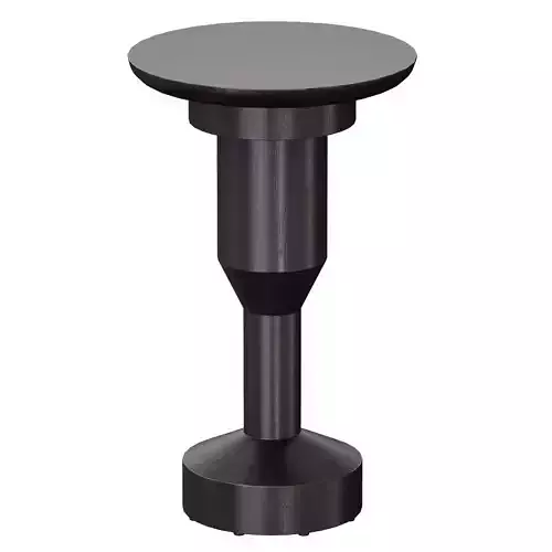 Statuer Black Wood End Table Crate and Barrel