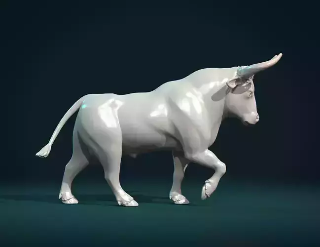 Bull Sculpture 3D print model Bull Sculpture 3D print model