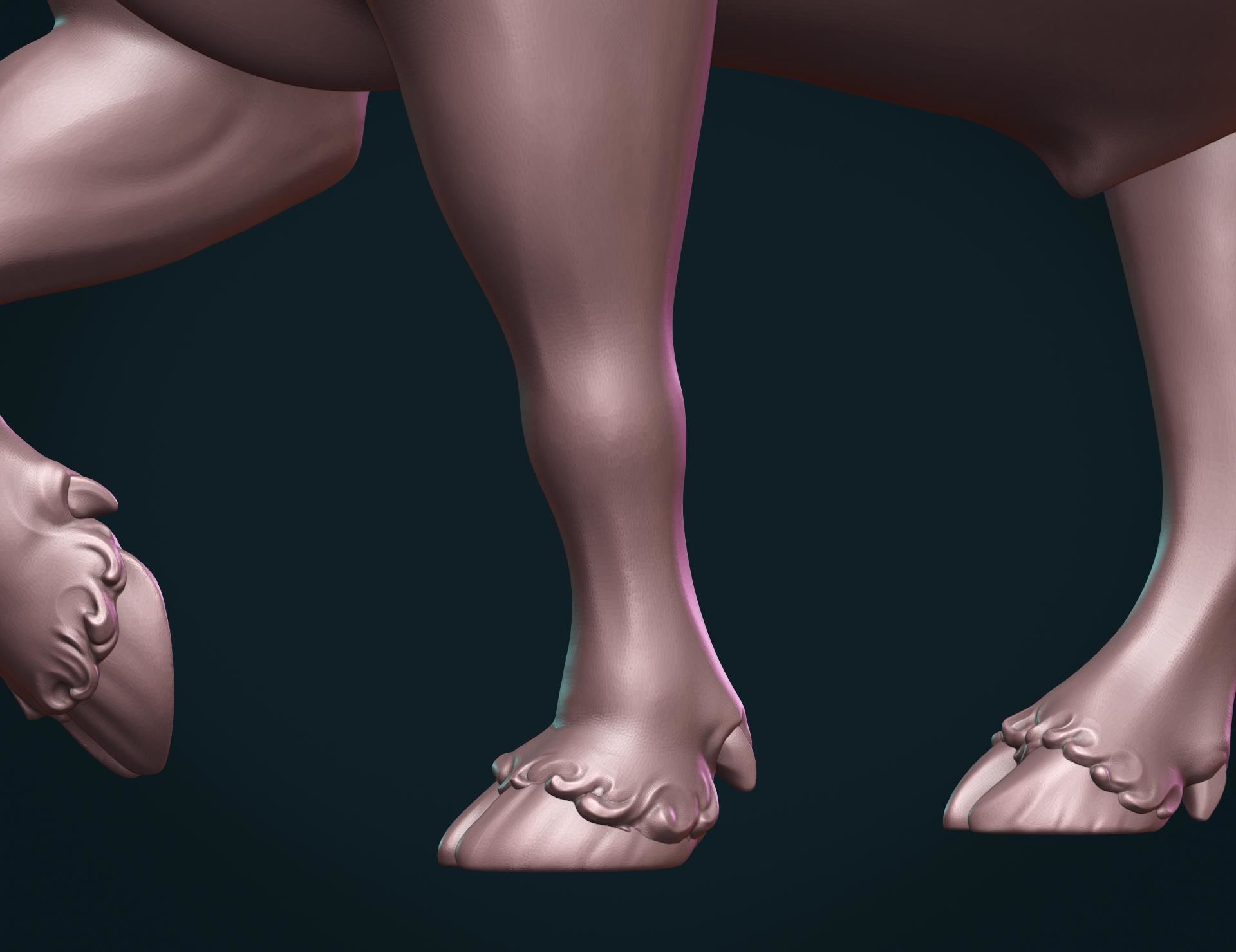 Bull Sculpture 3D print model_14