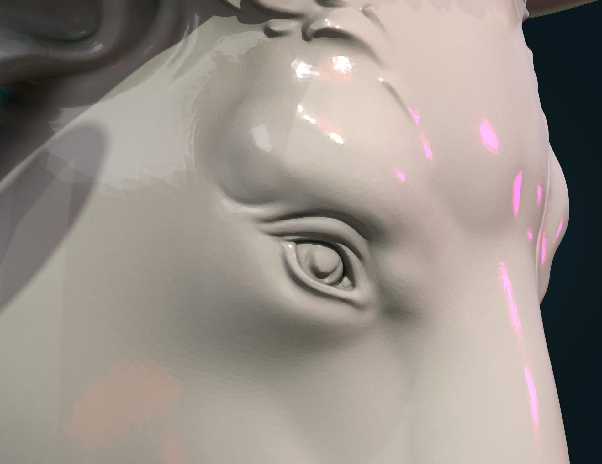 Bull Sculpture 3D print model_8