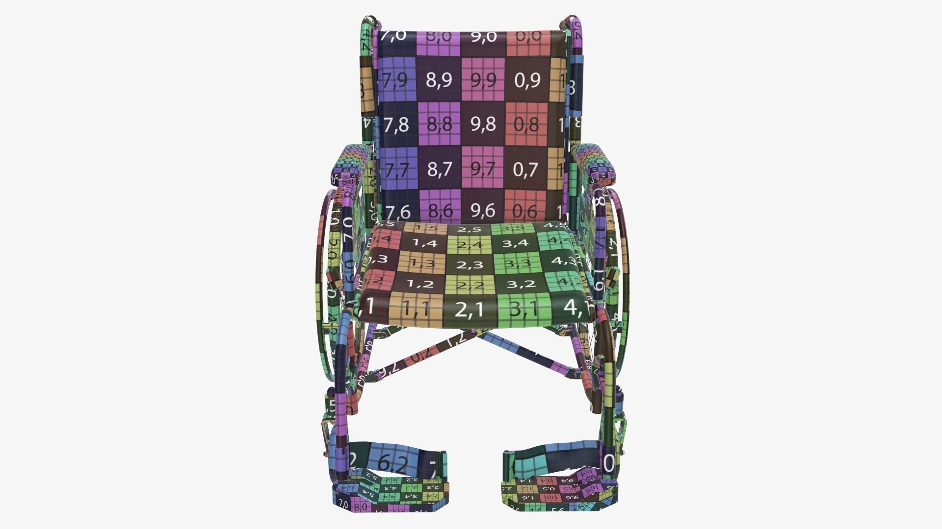 Light wheelchair manual 02 3D model_28