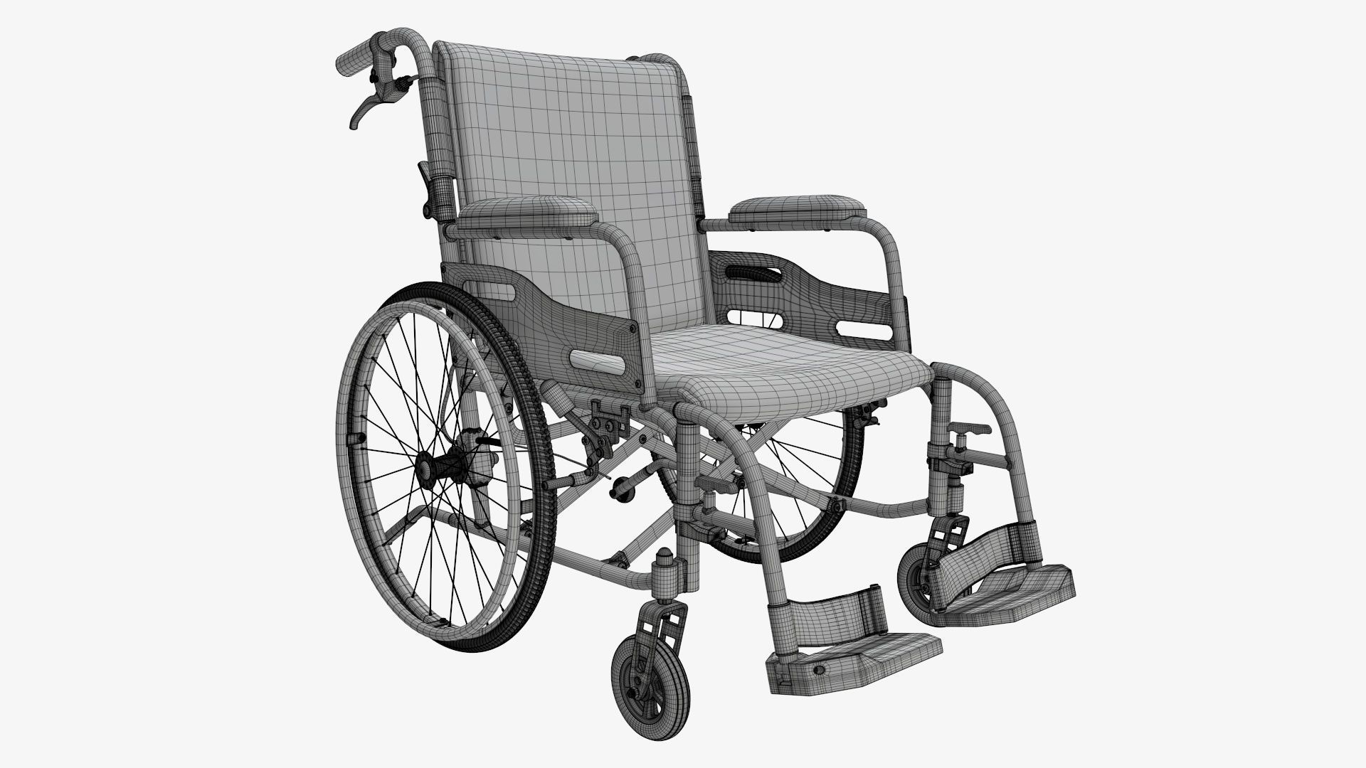 Light wheelchair manual 02 3D model_11