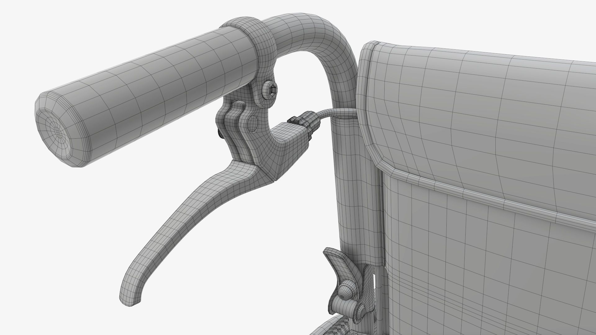 Light wheelchair manual 02 3D model_23