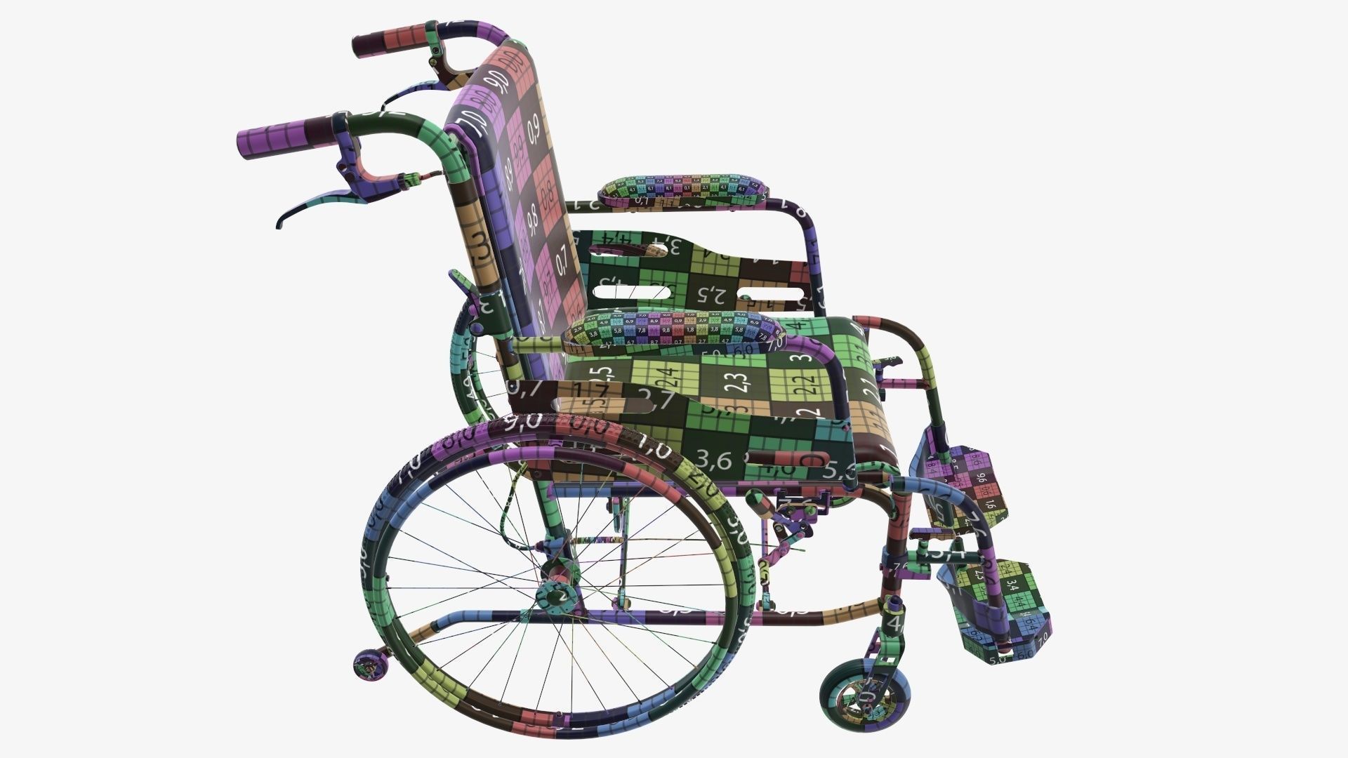 Light wheelchair manual 02 3D model_26