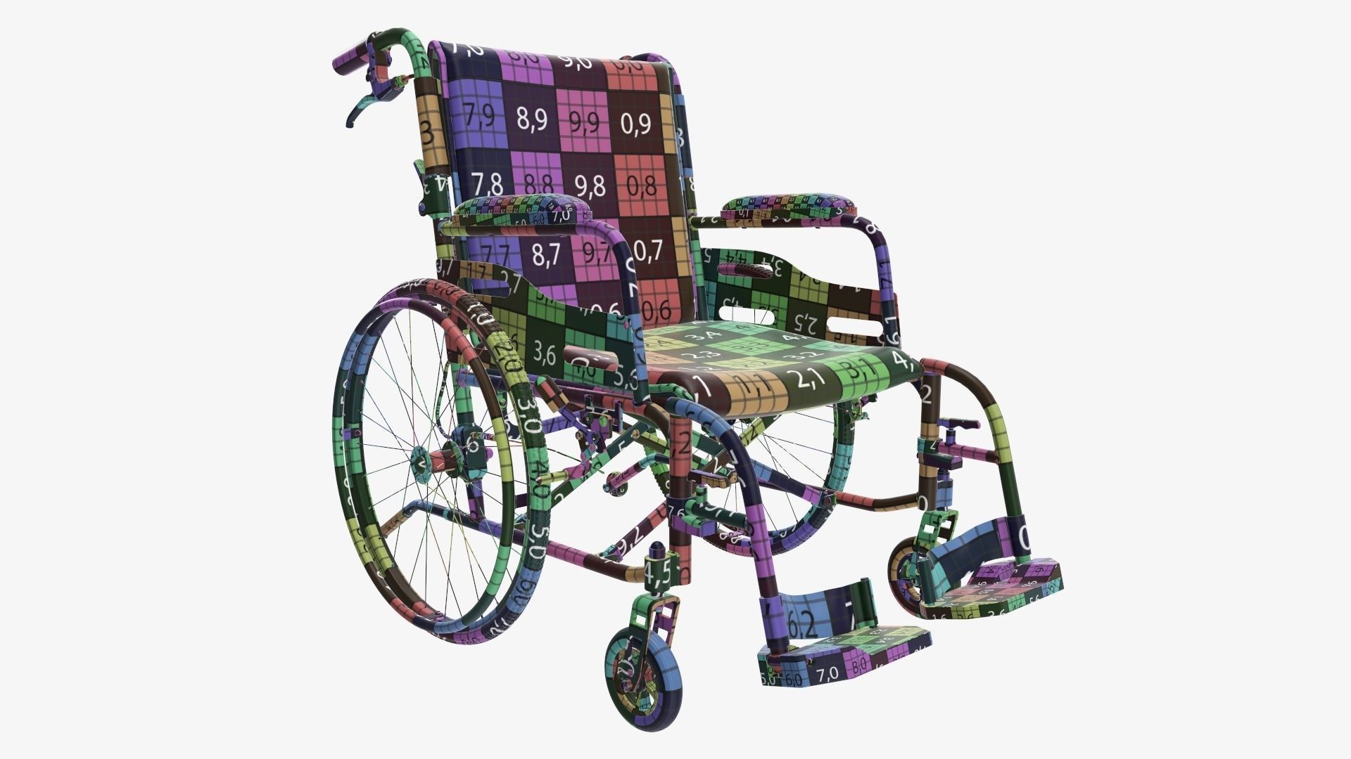 Light wheelchair manual 02 3D model_24