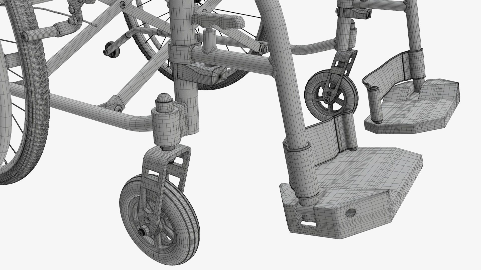 Light wheelchair manual 02 3D model_16