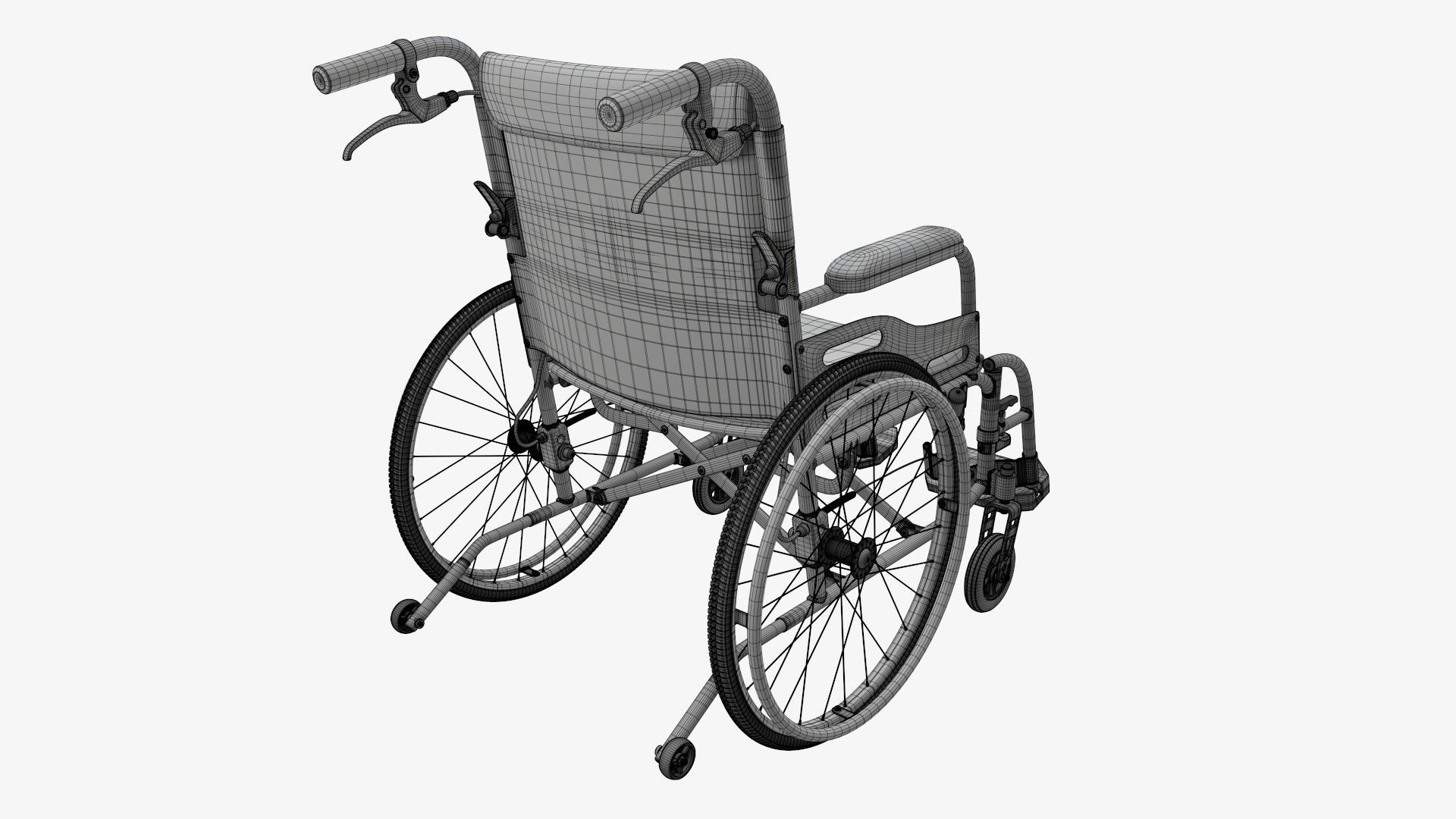 Light wheelchair manual 02 3D model_14