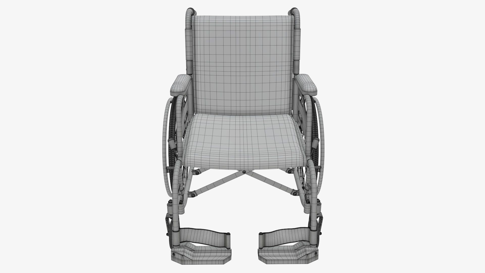 Light wheelchair manual 02 3D model_15