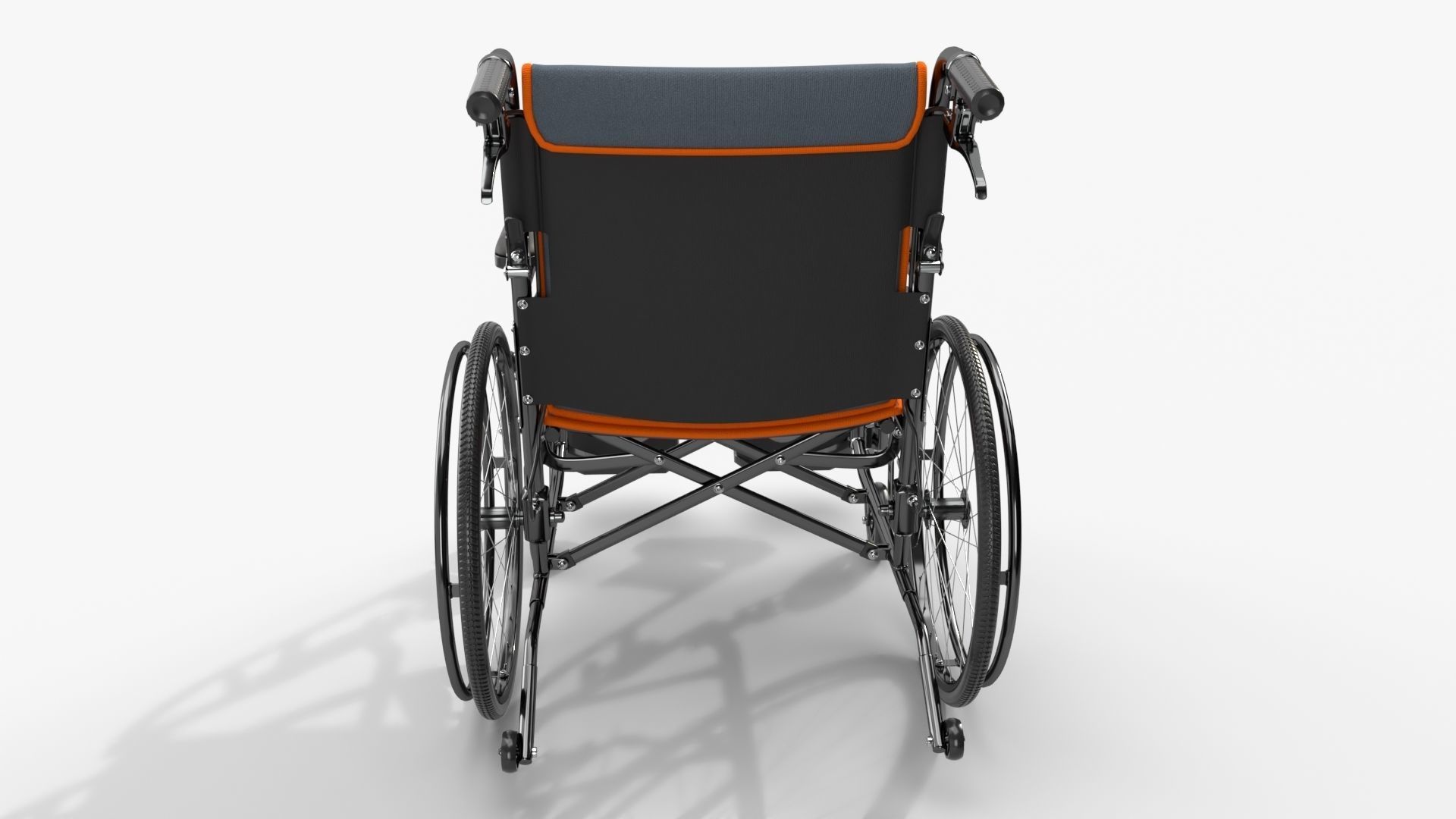 Light wheelchair manual 02 3D model_2