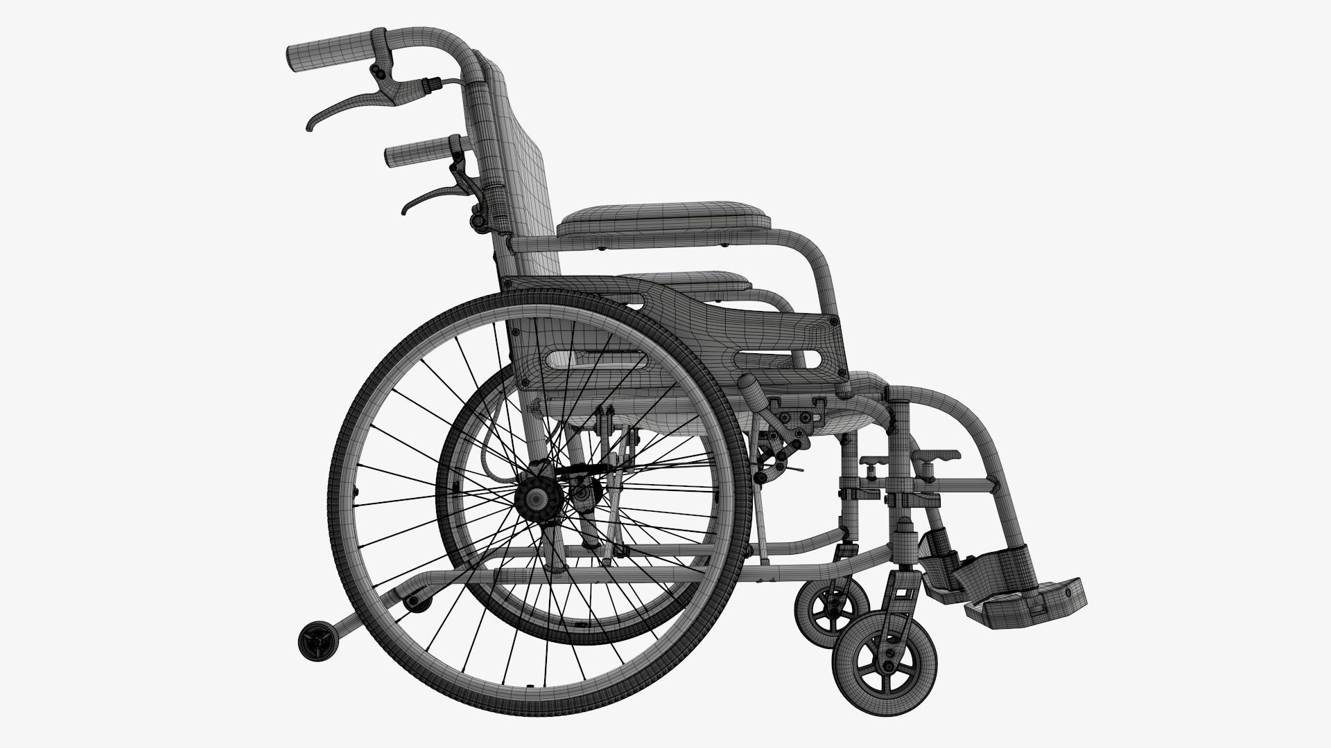 Light wheelchair manual 02 3D model_12