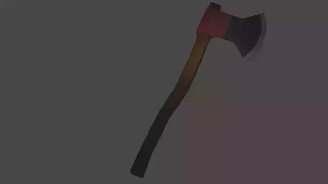 Axe-Low-poly 3D model axe