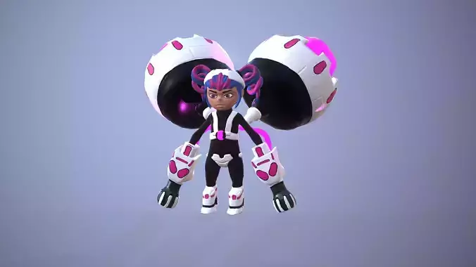 Gelatin Girl According to Zevania concept