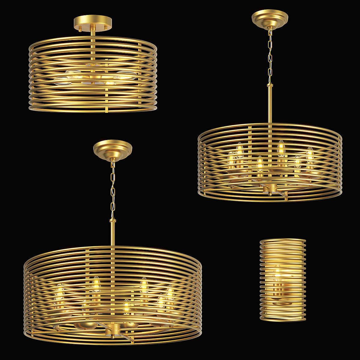 728 Zeta Lightstar Collection of Modern Lamps Circle  _10