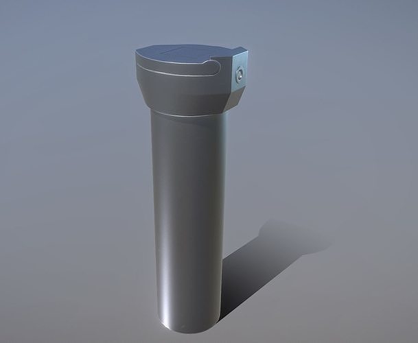 Groundwater Measure Pipe Low-Poly Version 1 Low-poly 3D model