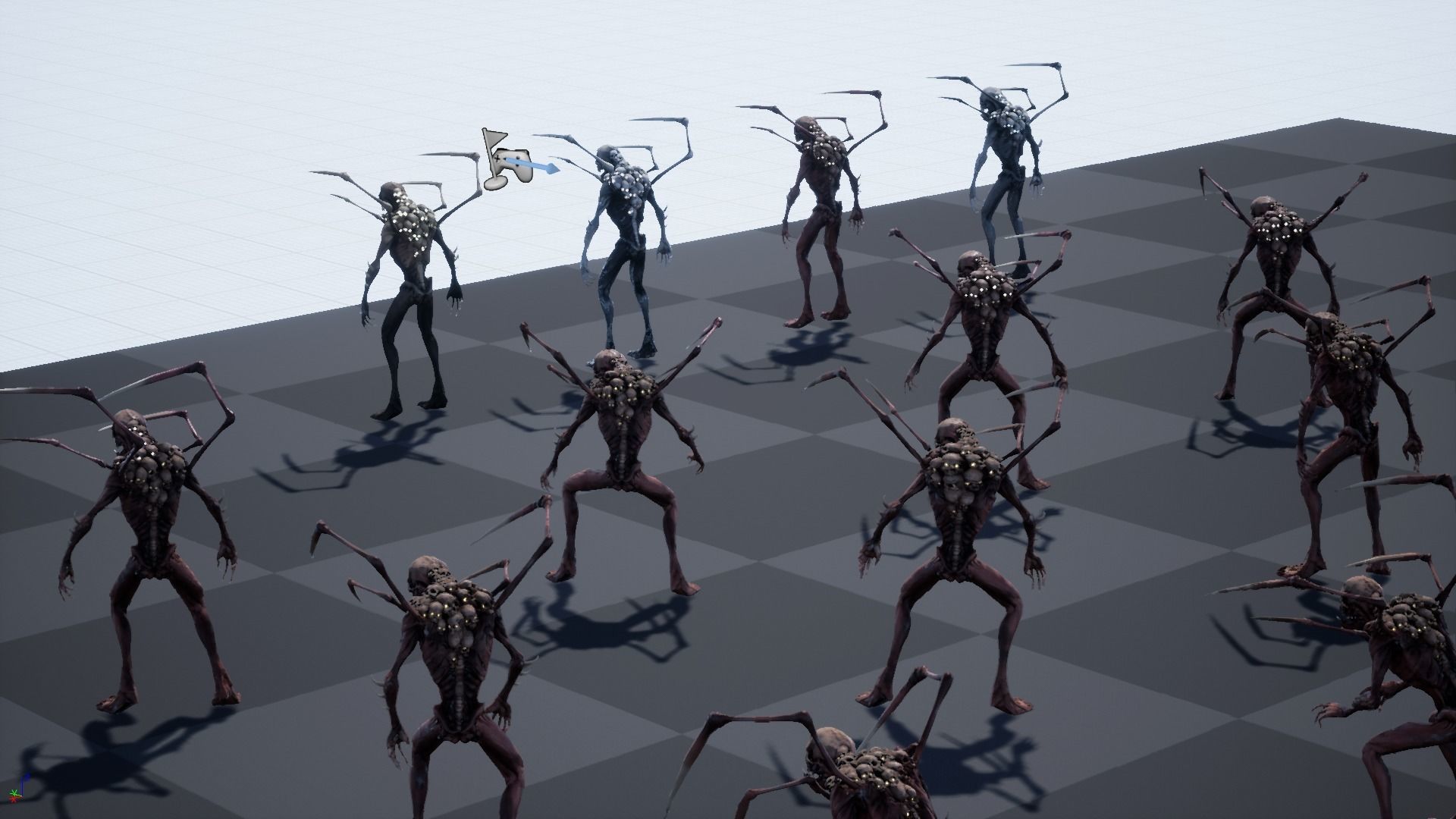 Monster Mutant7 Low-poly 3D model_25