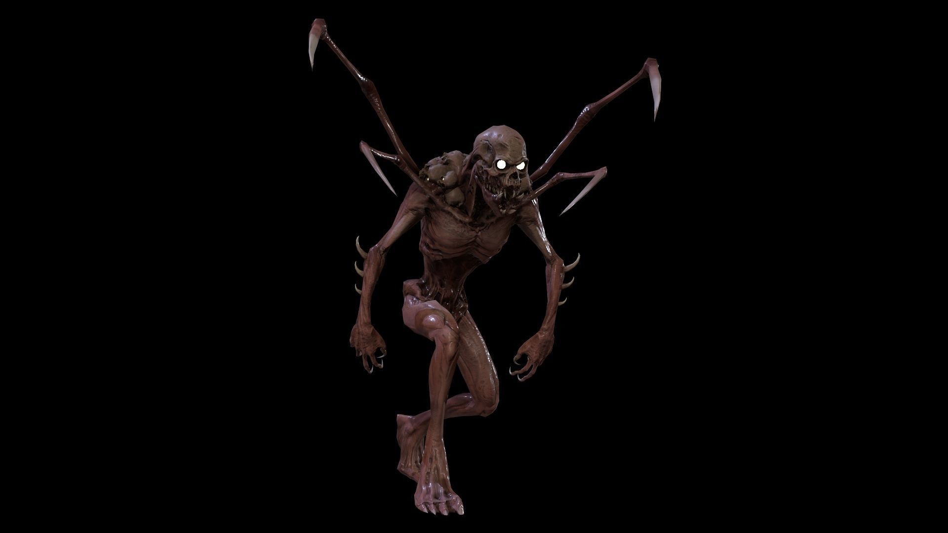 Monster Mutant7 Low-poly 3D model_17
