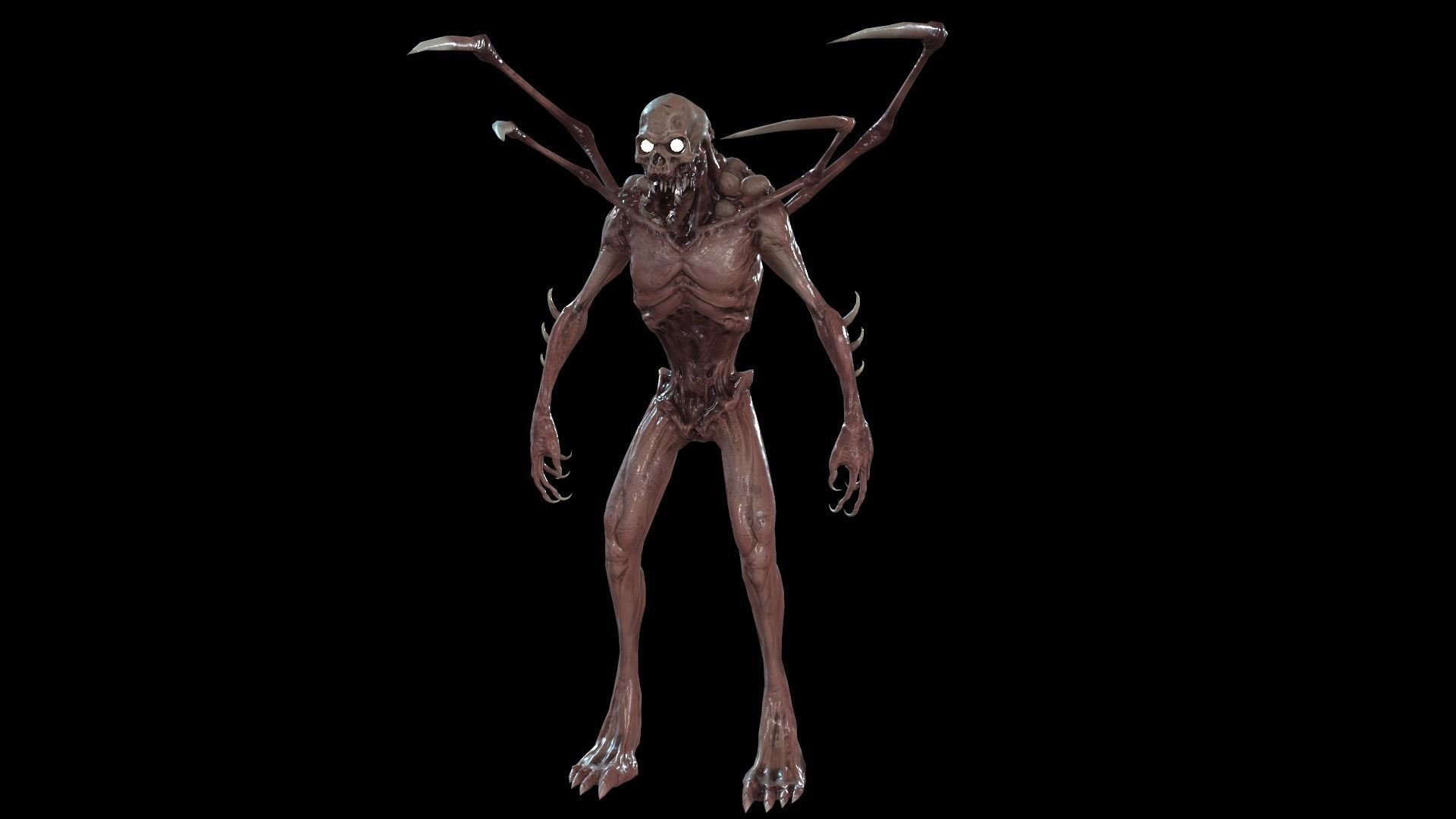 Monster Mutant7 Low-poly 3D model_18