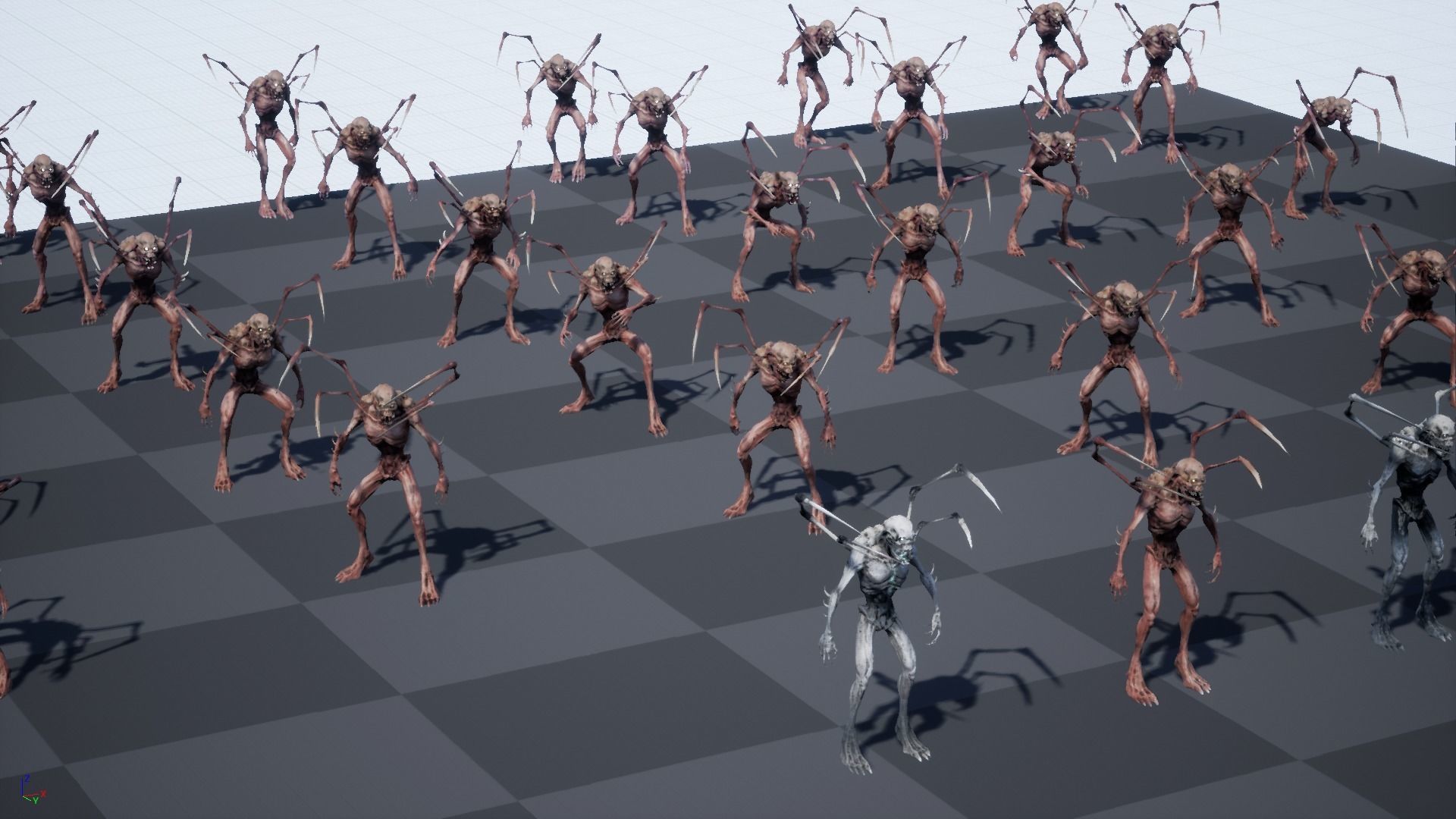 Monster Mutant7 Low-poly 3D model_27