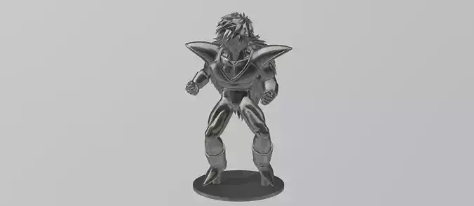 Jeice silver statue with wings