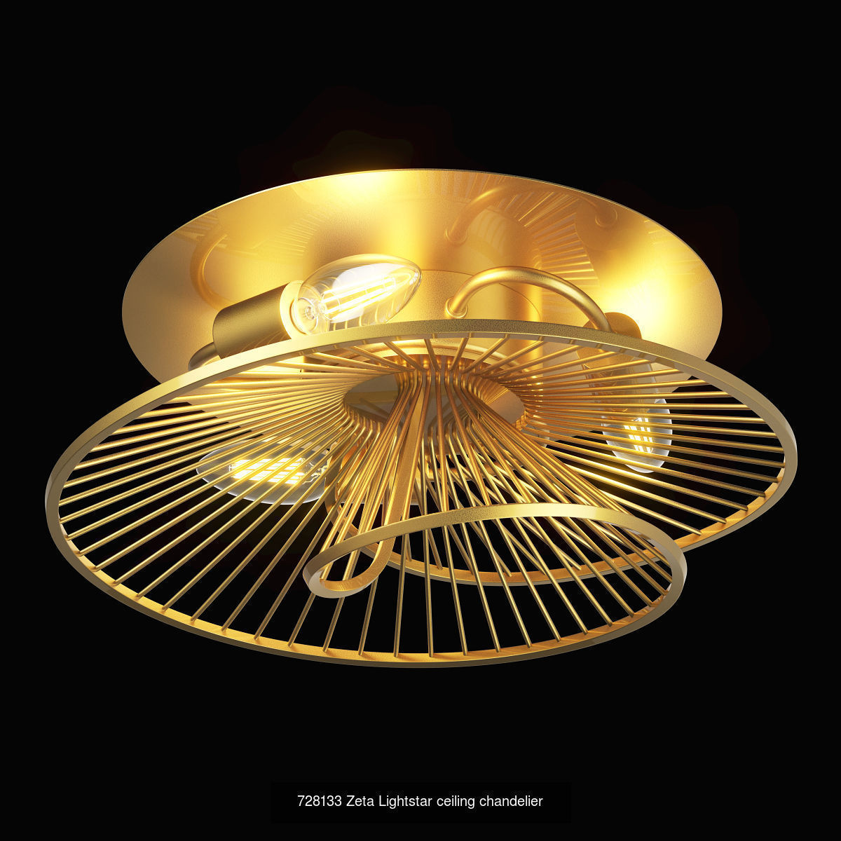 728 Zeta Lightstar Collection of Modern Lamps  Spiral _2