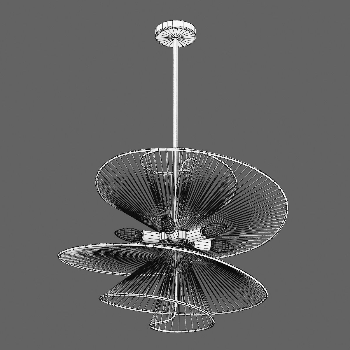 728 Zeta Lightstar Collection of Modern Lamps  Spiral _5