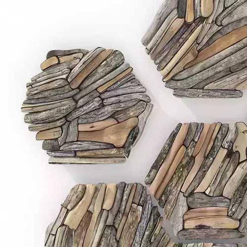 Hexagon panel branch splinter n1