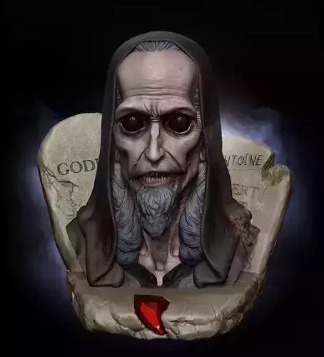 The Alchemist - HP Lovecraft 3D print model