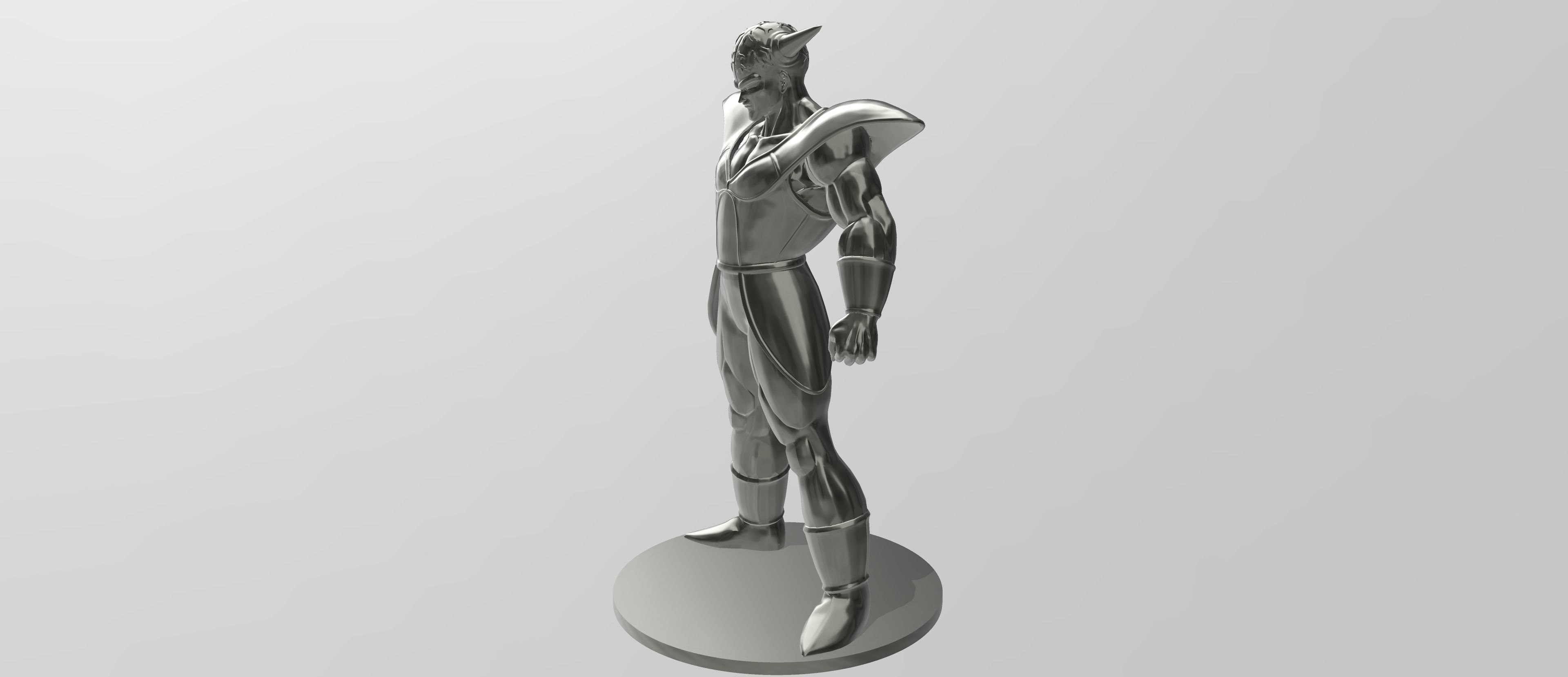 Captain Ginyu 3D print model_1