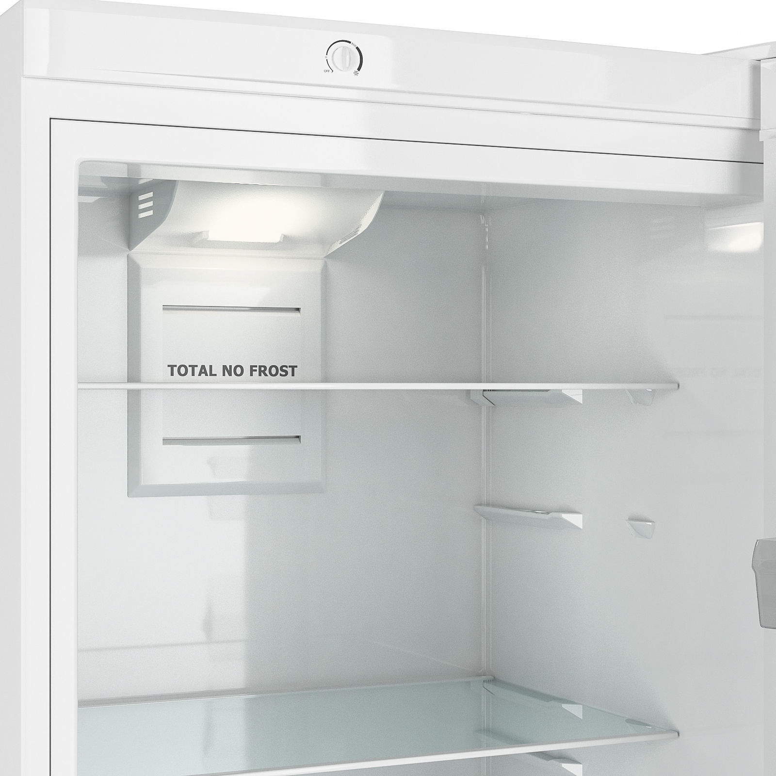 Refrigerator Indesit DF 5200 W opening 3D model_9