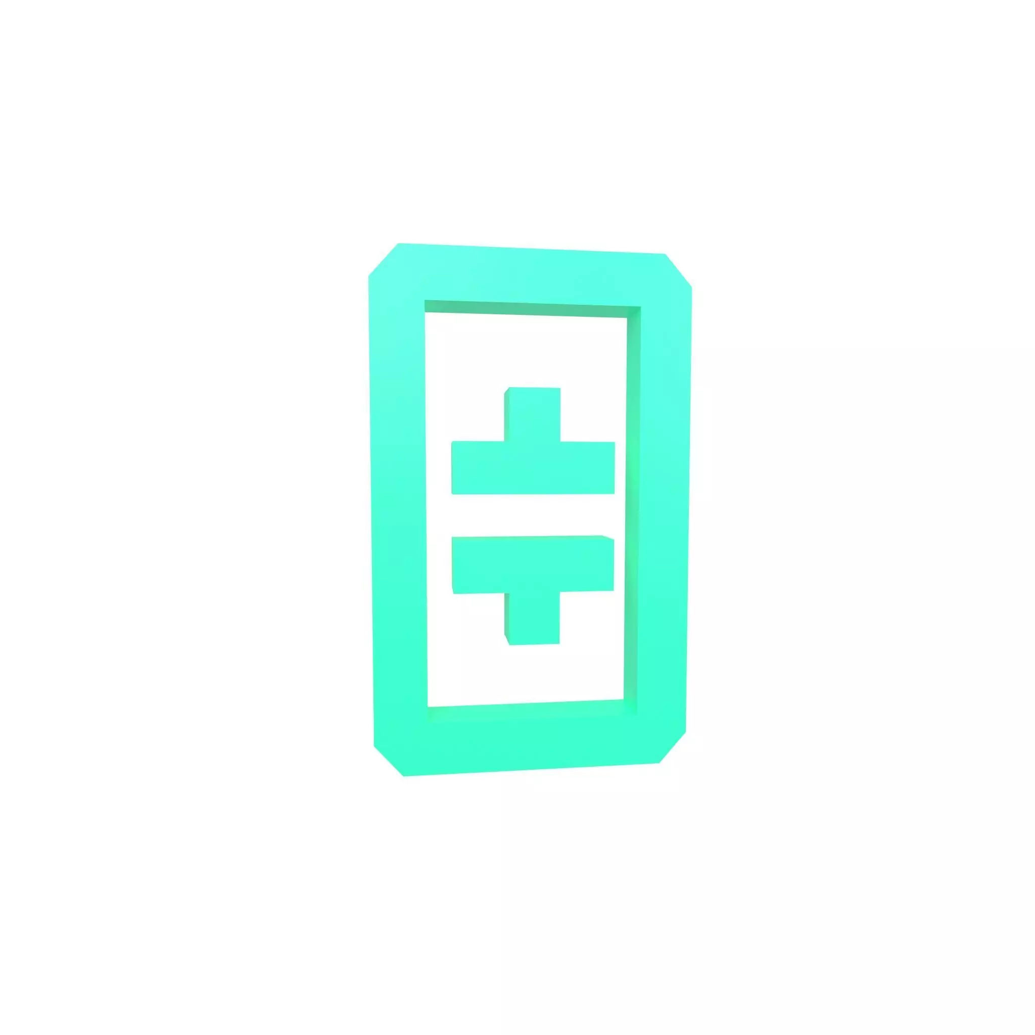 THETA Coin v1 003 Low-poly 3D model_0