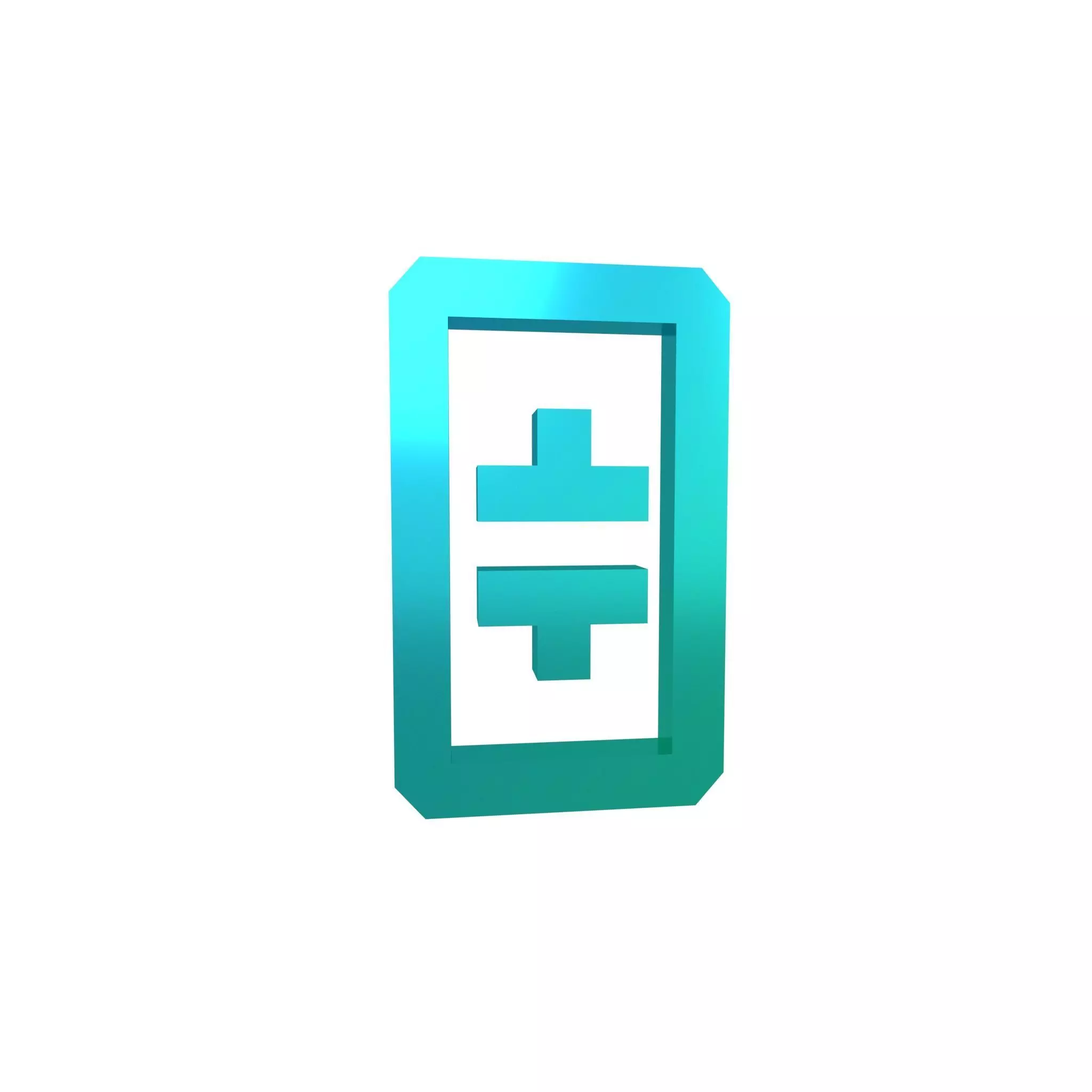 THETA Coin v1 005 Low-poly 3D model