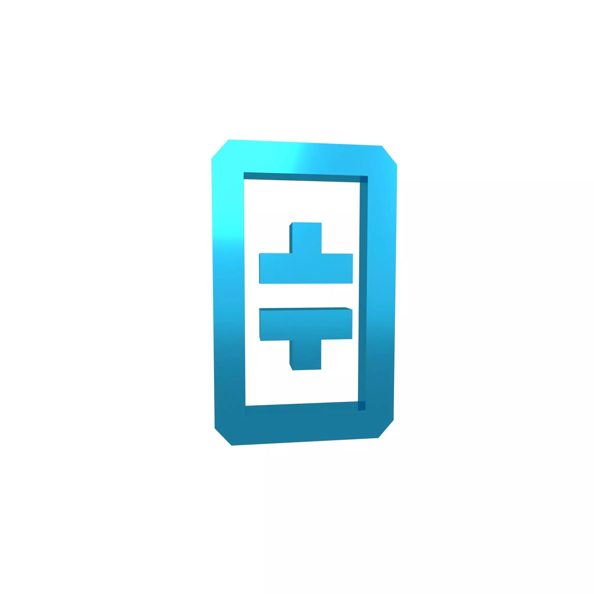 THETA Coin v1 006 Low-poly 3D model