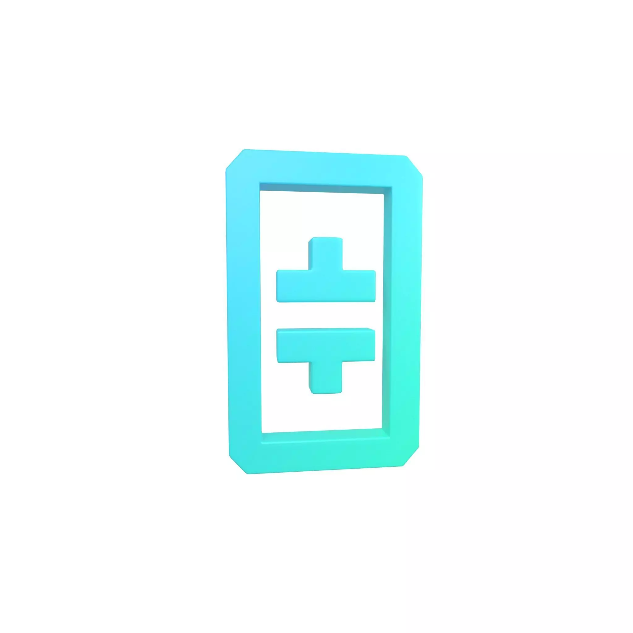 THETA Coin v2 001 Low-poly 3D model_0