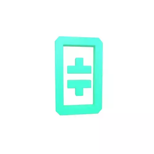 THETA Coin v2 003 Low-poly 3D model