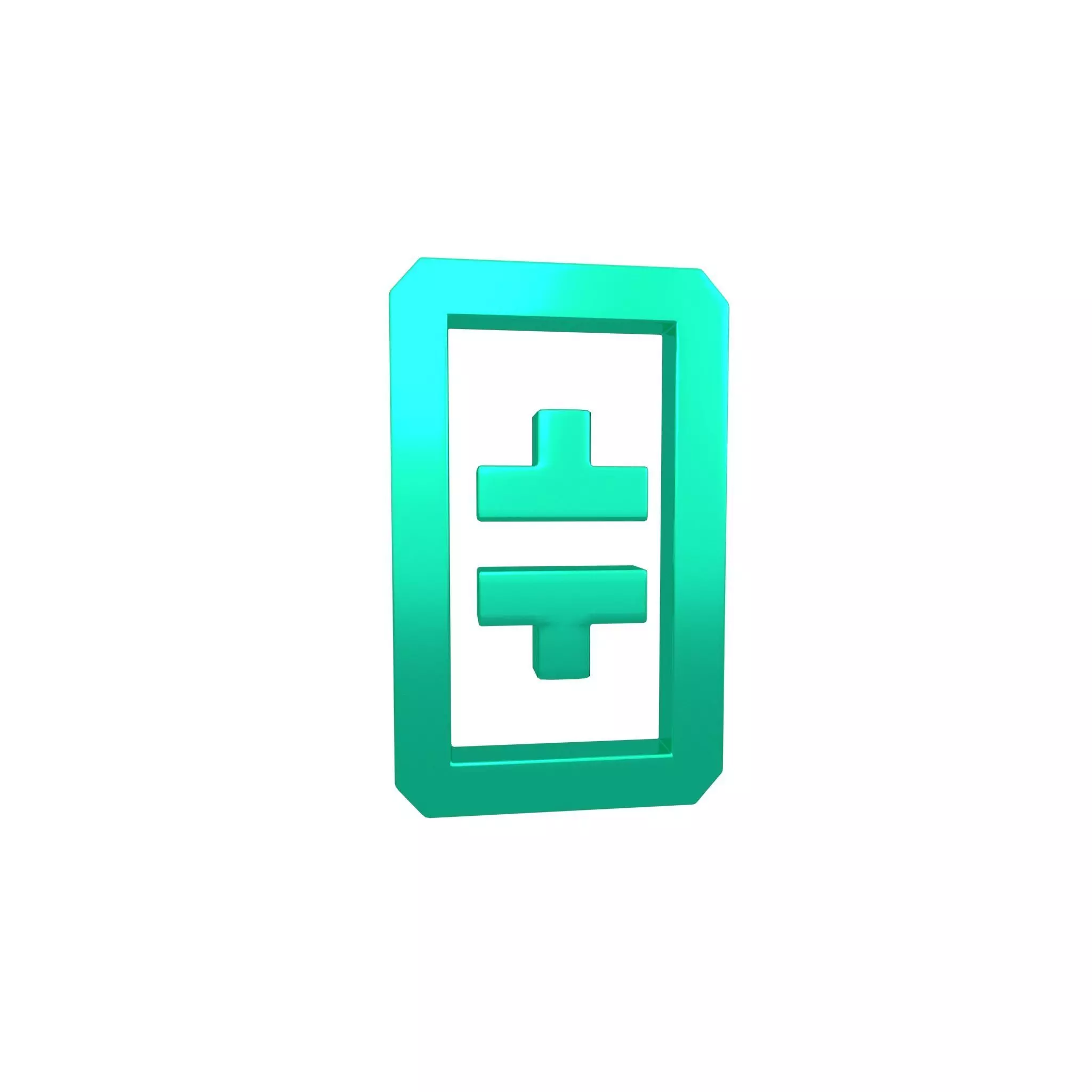 THETA Coin v2 007 Low-poly 3D model_0