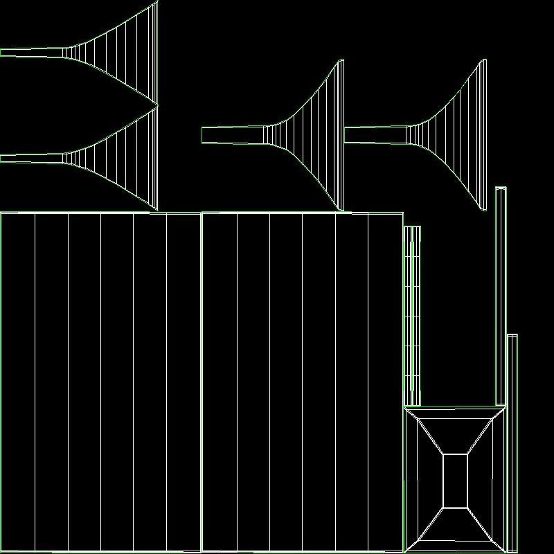 Hector Dining Table walnut wood Low-poly 3D model_6