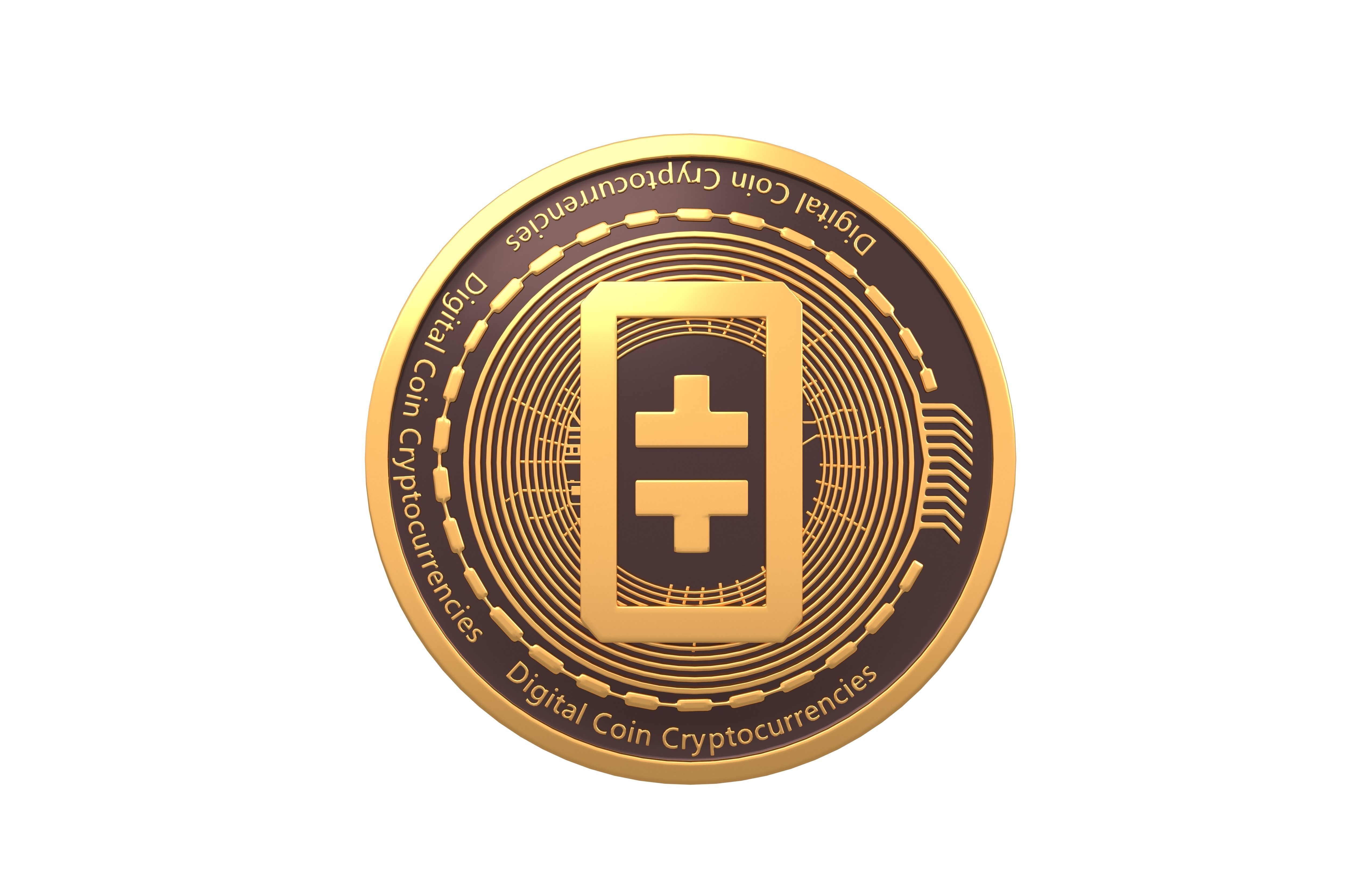 THETA Coin v3 001 3D model_1