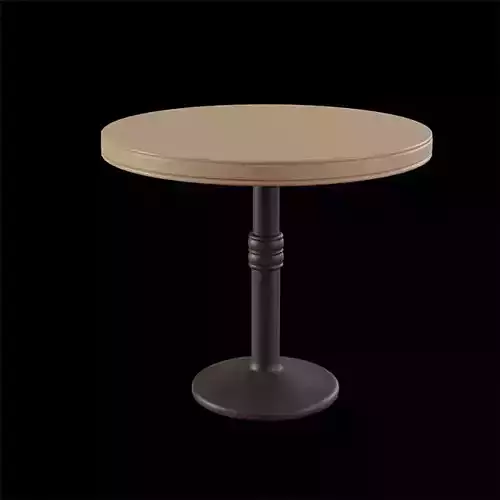 Round Sienna Dining Table pine wood