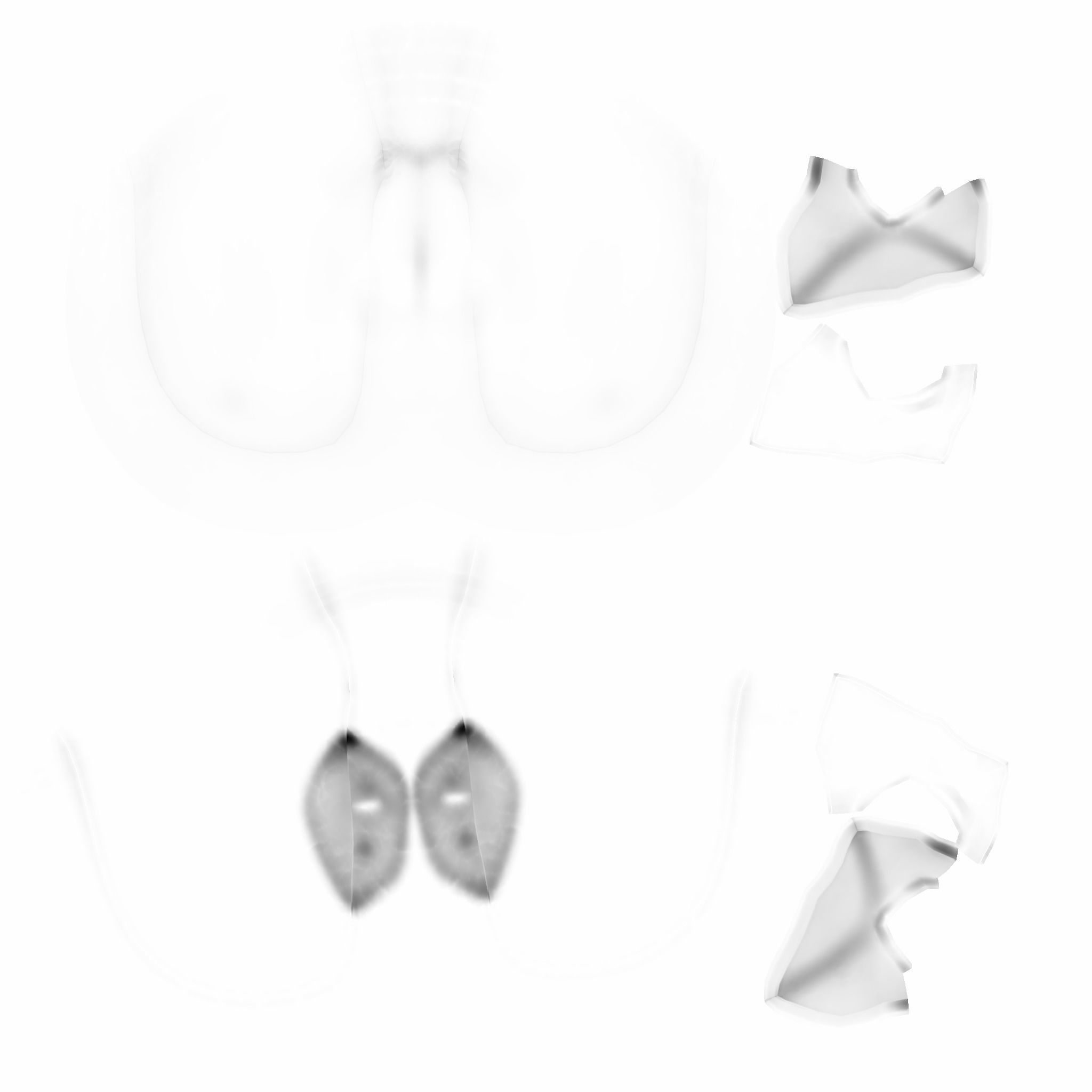 Deadpool Mask - Character Design - Marvel Hero Low-poly 3D model_14