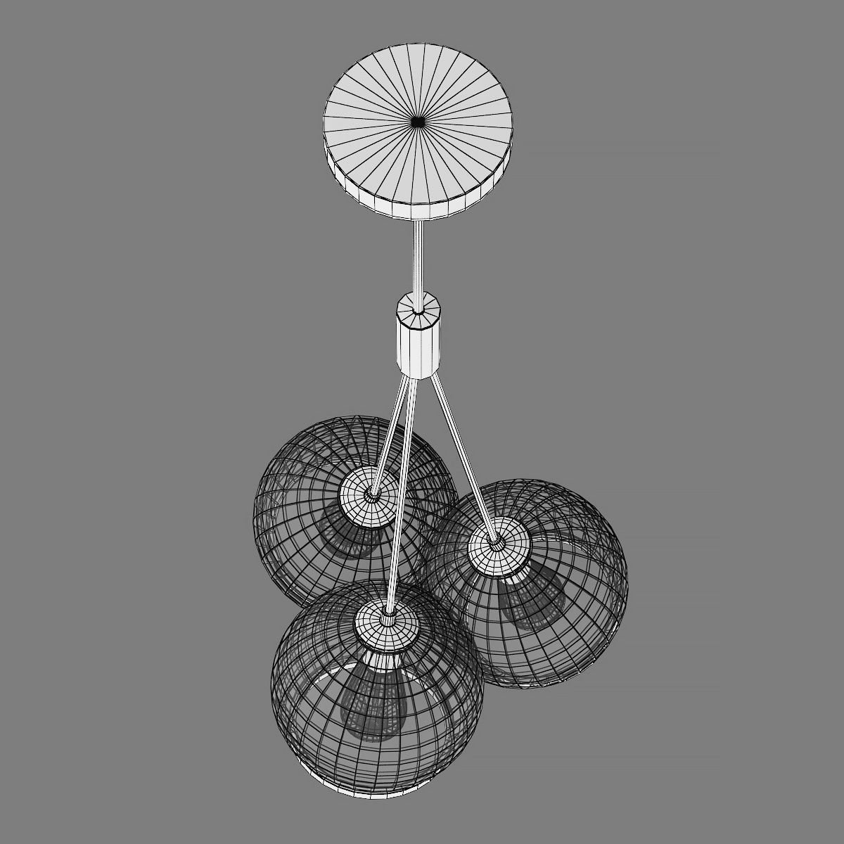 729031 Sferico Lightstar ceiling chandelier 3D model_6