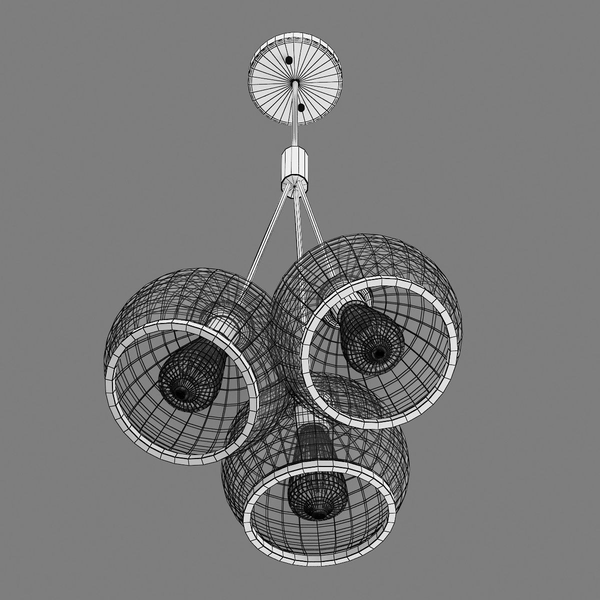 729031 Sferico Lightstar ceiling chandelier 3D model_2