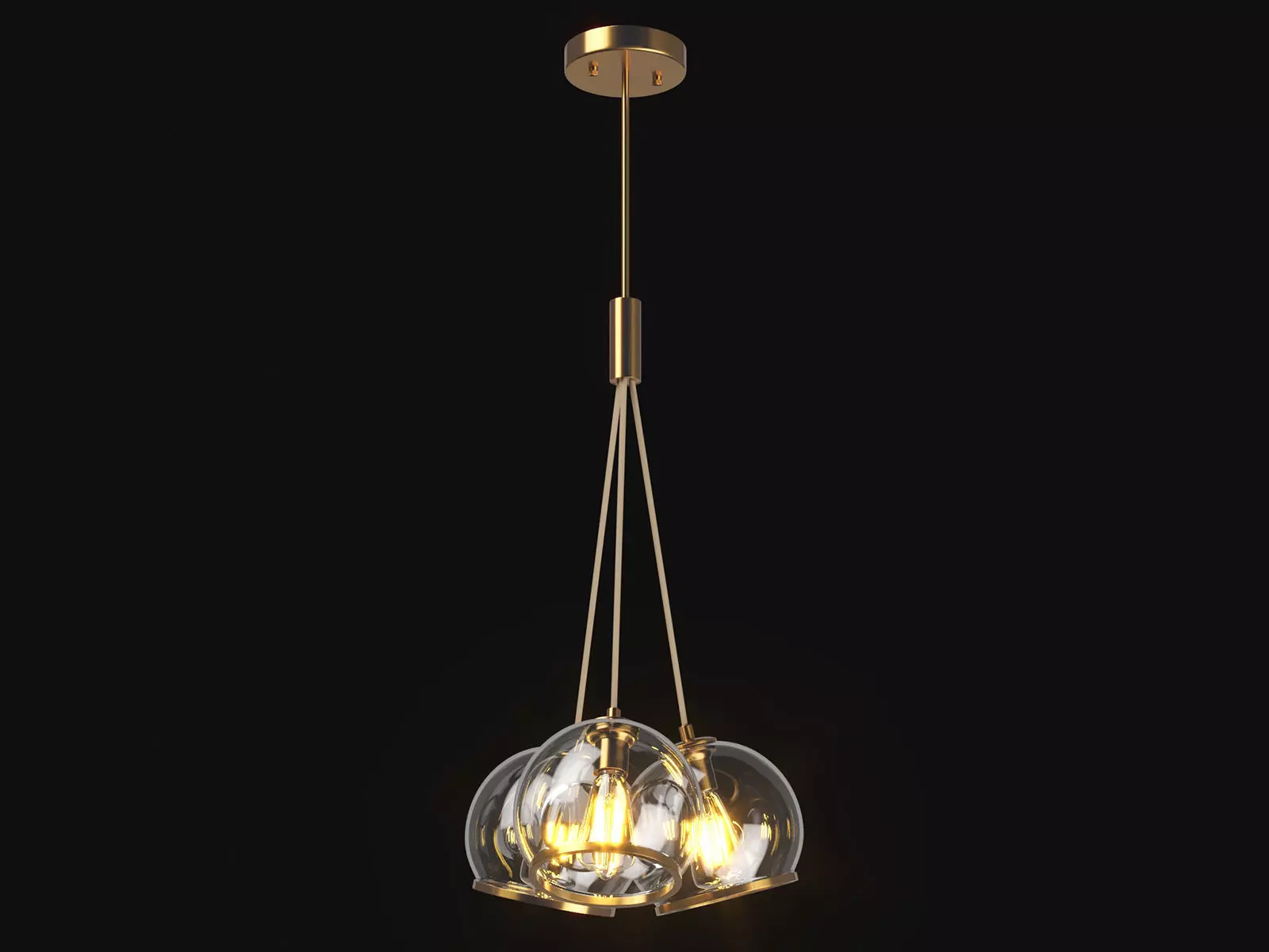 729031 Sferico Lightstar ceiling chandelier 3D model_0