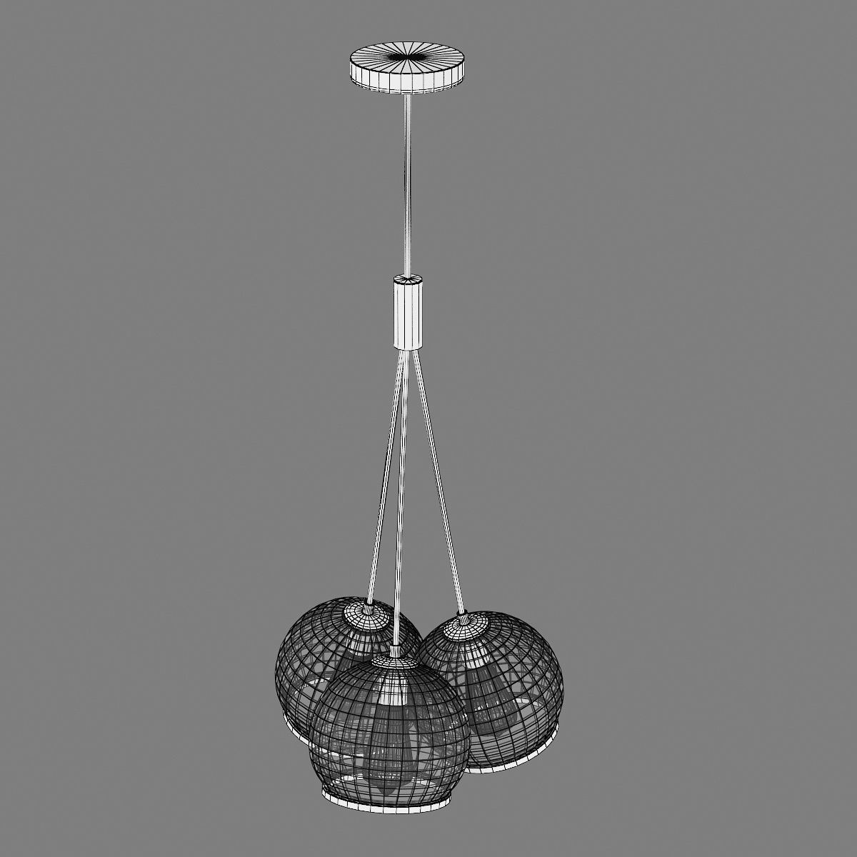 729031 Sferico Lightstar ceiling chandelier 3D model_5